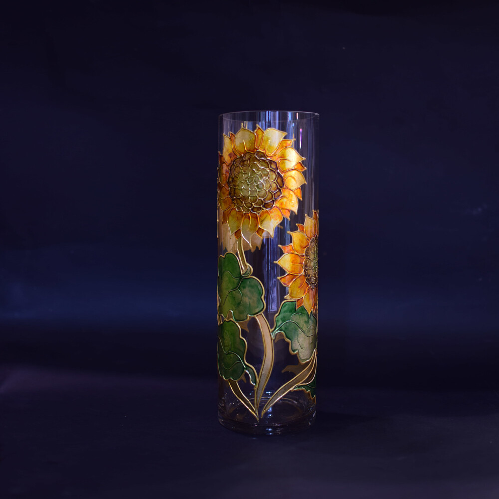 Vaso girasoli H35